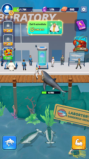 鲨鱼进化吞噬与成长