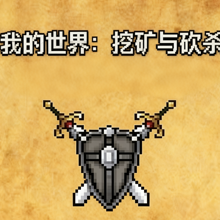 我的世界挖矿与砍杀